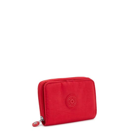 Portfele Kipling Money Love Klasyczne Small Wallet Czerwone | PL 1012MQ